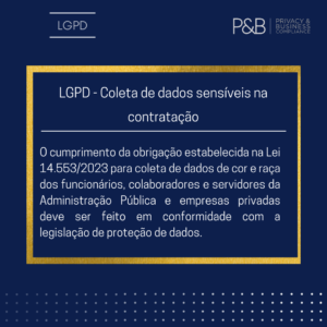 LGPD – Coleta de dados sensíveis na contratação