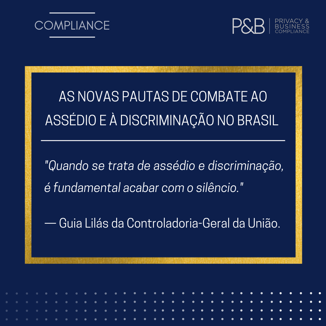 AS NOVAS PAUTAS DE COMBATE AO ASSÉDIO E À DISCRIMINAÇÃO NO BRASIL