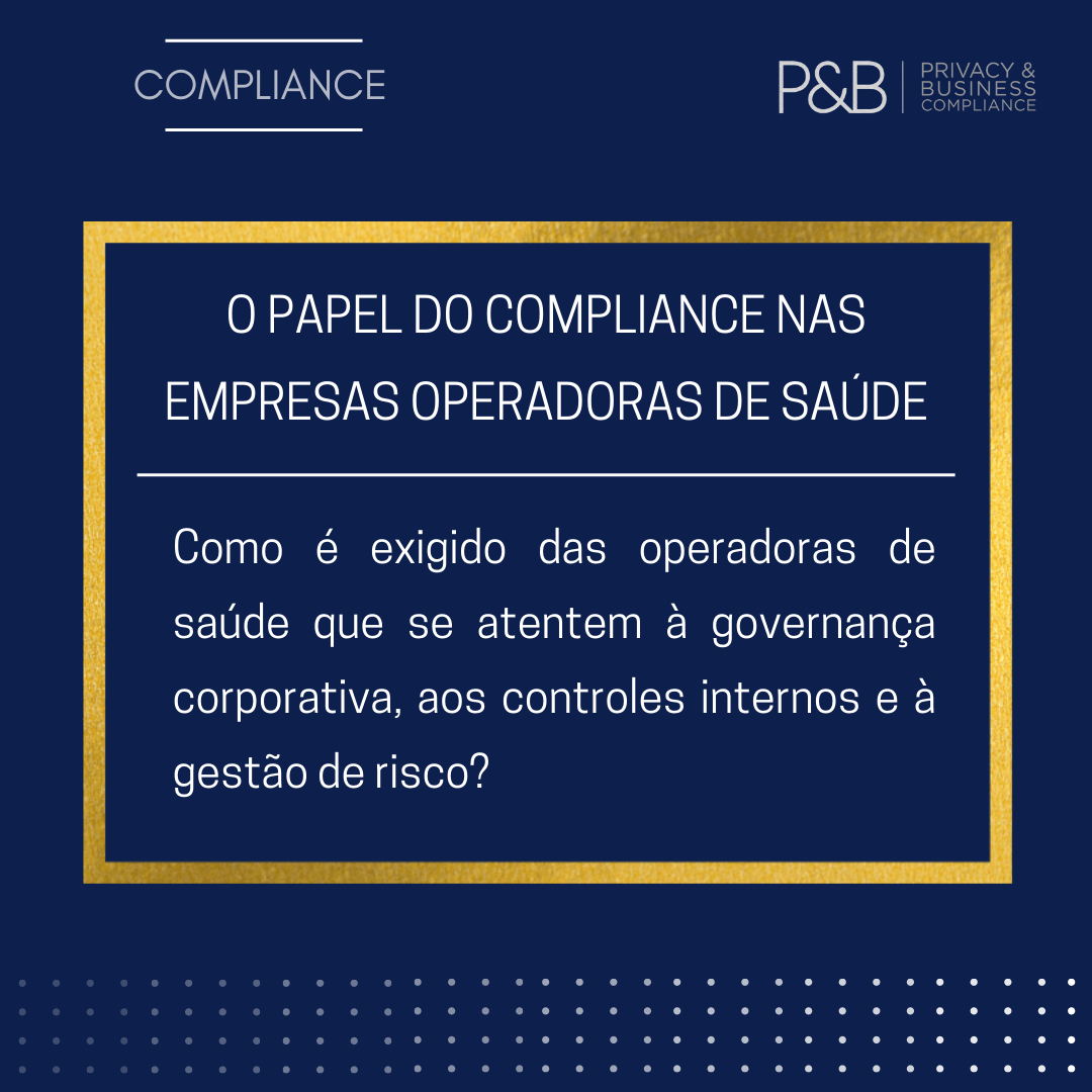 O Papel do Compliance nas Empresas Operadoras de Saúde