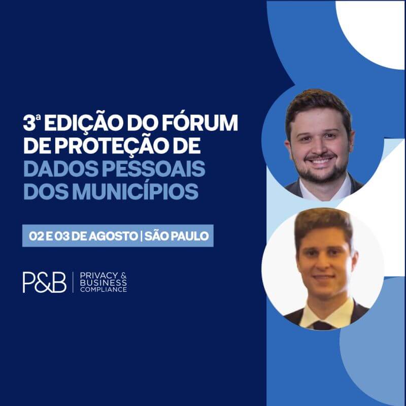 3ª Edição do Fórum de Proteção de Dados Pessoais dos Municípios