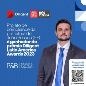 Projeto de Compliance da prefeitura de João Pessoa é ganhador do prêmio Diligent Latin America Awards 2023