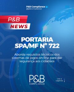 Portaria SPA/MF n°722