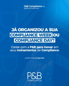 Já organizou a sua Compliance Week?